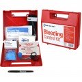 First Aid Only 91310 Bleeding Control Wall Station Kit, 11-piece, plastic case-