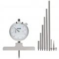 Fowler 52-125-006-1 Depth Gauge, 0-22"-