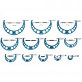 Fowler 52-215-012-1 Micrometer Set, 0-12"-