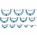 Fowler 52-215-012-1 Micrometer Set, 0-12"-