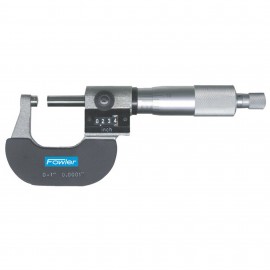 Fowler 52-224-001-0 Micrometer, digit counter, 0-1"-