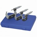 Fowler 52-224-104-0 Outside Micrometer Set, 0-4", digit counter-