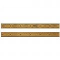 Fowler 52-309-006-0 Flex Rule, 6", 5r graduation-