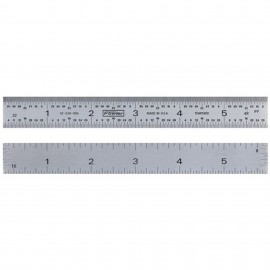 Fowler 52-330-006-0 Rigid Rule, 6", 4r-