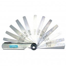 Fowler 52-485-010 Thickness Gauge, metric, 20 leaves-