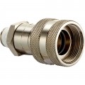 Freedom Hydraulics CQ38F Coupler with plastic cover, 3/8" NPTF female-