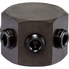 Freedom Hydraulics MANH6 Manifold, 1 in - 5 out, 3/8" NPTF-