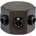 Freedom Hydraulics MANH6 Manifold, 1 in - 5 out, 3/8" NPTF-