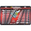 GearWrench 35720-06 Ratcheting Combination Wrench Set, 20-piece, SAE/Metric-
