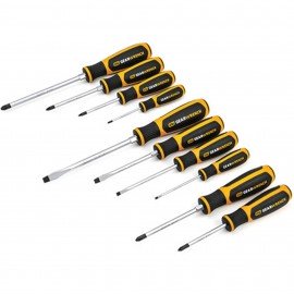 GearWrench 80060H Combination Screwdriver Set, 10-piece, with Pozidriv-