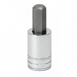 GearWrench 80153 Hex Bit Socket, ¼" Drive, 3/32"-