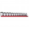 GearWrench 80561 12-Point SAE Socket Set, 3/8" Drive, 13-piece-