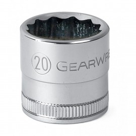 GearWrench 80756 Metric Socket, ½" Drive, 21 mm-