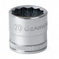 GearWrench 80756 Metric Socket, ½" Drive, 21 mm-