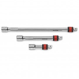 GearWrench 81003 Locking Extension Set, ¼" Drive, 3-Piece-