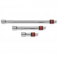 GearWrench 81003 Locking Extension Set, ¼" Drive, 3-Piece-