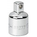 Gearwrench 81277 Socket Drive Adapter For 0.4" Drive Sockets, 0.4" F x 0.25" M, alloy steel-
