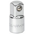Gearwrench 81278 Socket Drive Adapter For 0.4" Drive Sockets, 0.4" F x 0.5" M, alloy steel-