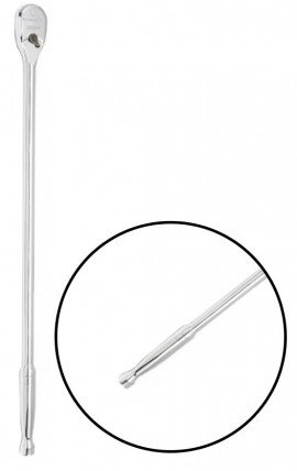 GearWrench 81364XP 120XP Extra-Long Handle Teardrop Ratchet, 0.5&amp;quot; Drive, 24&amp;quot;-