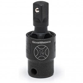 GearWrench 84180 X-Core Impact U-Joint, ¼" Drive, Pinless-