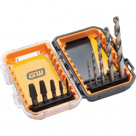 GearWrench 84786 Screw Extractor Set, 10-piece, ¼" to ¾"-