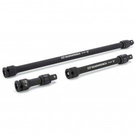 GearWrench 84927N Impact Locking Extension Set, 3/8" drive, 3-piece-