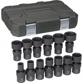 GearWrench 84938N Universal Socket Set, ½" Drive, 13-Piece-