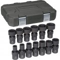 GearWrench 84938N Universal Socket Set, ½" Drive, 13-Piece-