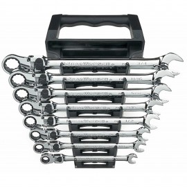 GearWrench 85798 Wrench Set, 8-Piece, Extra Long-