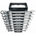 GearWrench 85798 Wrench Set, 8-Piece, Extra Long-