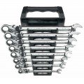GearWrench 85798 Wrench Set, 8-Piece, Extra Long-