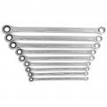 GearWrench 85998 Gearbox Ratcheting Wrench Set, SAE, XL, 9-pack-