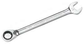 GearWrench 86644 72-Tooth 12-Point Reversible Ratcheting Combination Wrench, <sup>7</sup>&amp;frasl;<sub>16</sub>&amp;quot;-