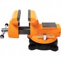 GearWrench GWBVA6 Mechanic's Bench Vise with Anvil, 6", 360° swivel base-