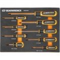 GearWrench GWMSSCRPH Phillips Screwdriver Set, 9-piece, in Foam Storage Tray-