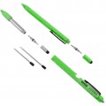 GreatNeck Tools 22670 Multi-Function Pen Set with LED light, aluminum-