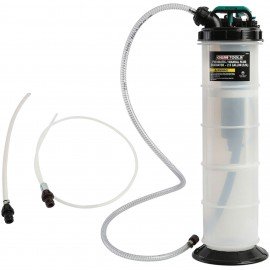 GreatNeck Tools 24938 Fluid Extractor, 2.5 gallon, pneumatic/manual-
