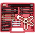 GreatNeck Tools 27187 Harmonic Balancer Puller Kit, for GM 3300 and 3800 V6 engines-