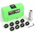 GreatNeck Tools 37233 Axle Spindle Threading Set, 9-piece, metric/sae-