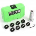 GreatNeck Tools 37233 Axle Spindle Threading Set, 9-piece, metric/sae-