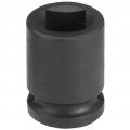 Grey Pneumatic 1010FP Square Pipe Plug Socket, 3/8" drive, 5/16"-
