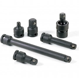 Grey Pneumatic 1100 Adapter and Extension, 3/8" Drive, 6-Piece-