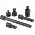 Grey Pneumatic 1100 Adapter and Extension, 3/8" Drive, 6-Piece-