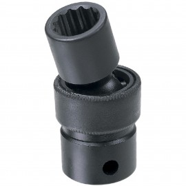 Grey Pneumatic 1112UM Universal Socket, 3/8" drive, 12 mm-