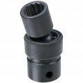 Grey Pneumatic 1112UM Universal Socket, 3/8" drive, 12 mm-