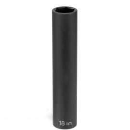Grey Pneumatic 2027XMD Extra-Deep Metric Socket, ½" Drive, 27 mm-