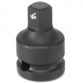 Grey Pneumatic 2238AL Impact Adapter, ½" F x ¾" M, Locking Pin-