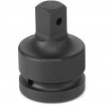 Grey Pneumatic 4008A Impact Adapter, 1" F x ¾" M, pin hole-