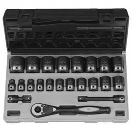 Grey Pneumatic 82622 Duo Socket Set, ½" drive, 22-piece-
