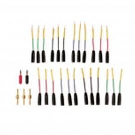 Waekon 77205 Terminal Adapter Set, 24-pack, micro pin-